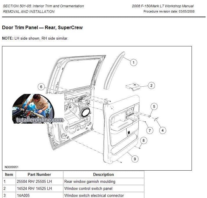 Ford F-150 Fx4 2006-2008 Workshop Manual - Tutalleronline - 6