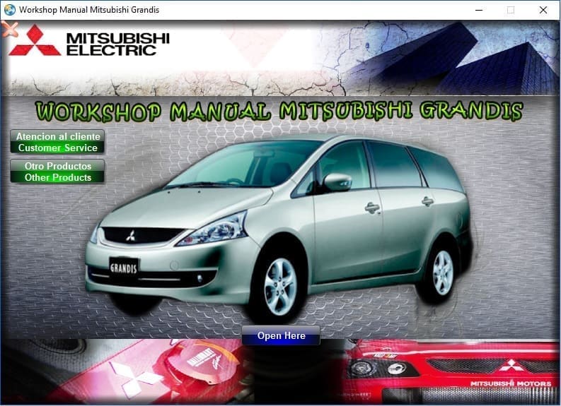 Manual De Taller Y Reparacion Mitsubishi Grandis 2008-2010 Workshop Manual Mitsubishi Grandis - Tutalleronline