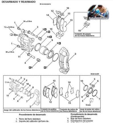 Workshop Manual Mitsubishi Lancer 03-07 - Tutalleronline - 1