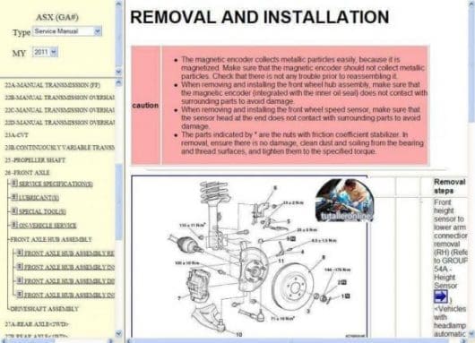 Mitsubishi ASX workshop manual - Tutalleronline - 4