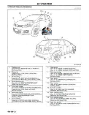 Mazda CX-7 Workshop Manual - Tutalleronline - 6