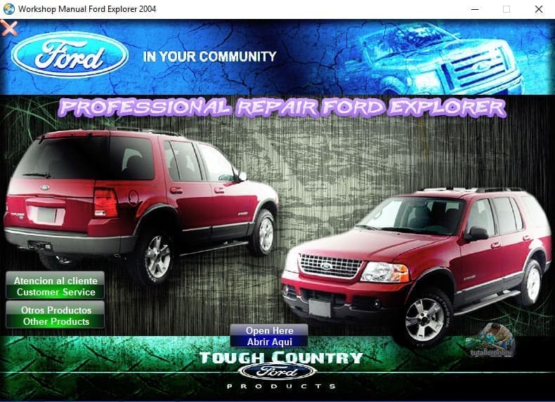 Manual De Taller Y Reparacion Ford Explorer 2004 Manual de taller Ford Explorer 2004 en PDF