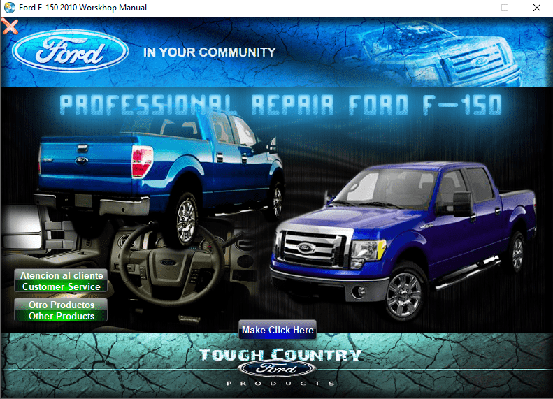 Manual de taller Ford F-150 2009–2010 en HTML