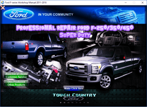Ford F-series Workshop Manual 2011-2016 - Tutalleronline -1
