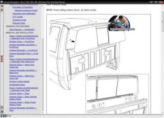Ford F-series Workshop Manual 2011-2016 - Tutalleronline -6