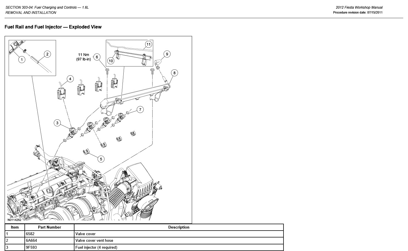 Ford Fiesta 2011-2013 workshop manual - Tutalleronline - 3