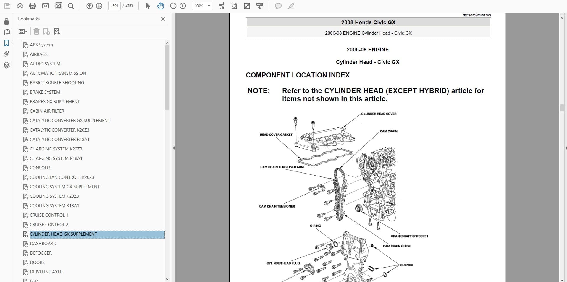Honda Civic GX Workshop Manual 2006-2008 - Tutalleronline - 3