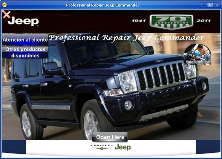 Manual De Taller Y Reparacion Jeep Commander 2007-2008 Jeep Commander Workshop Manual - Tutalleronline - 1