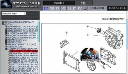Mazda 3 workshop manual - Tutalleronline - 3