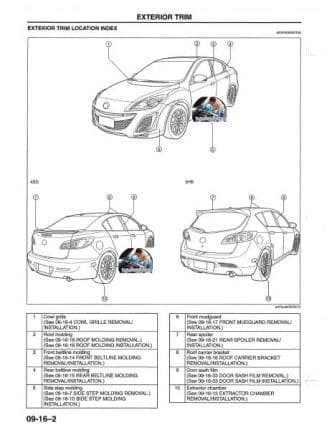 mazda 3-speed 3 workshop manual - Tutalleronline - 5