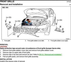 Nissan Murano Z50 Workshop Manual - Tutalleronline - 6