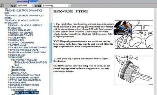 CHRYSLER SEBRING 2007-2009 - Tutalleronline - 5