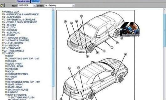 CHRYSLER SEBRING 2007-2009 - Tutalleronline - 6