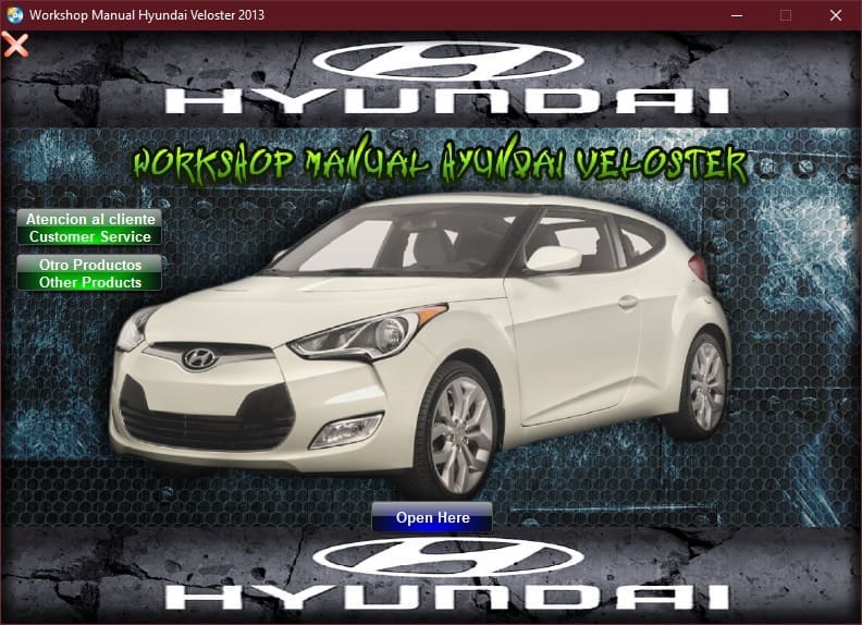 HYUNDAI VELOSTER 2013 Workshop Manual - Tutalleronline - 1
