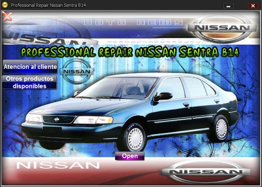 Manual de taller y reparación Nissan Sentra B14