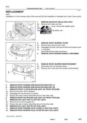 TOYOTA COROLLA 2003-2008 - Tutalleronline - 5