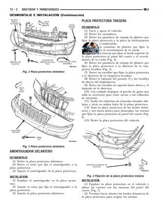 Jeep grand cherokee wj workshop manual - Tutalleronline - 5