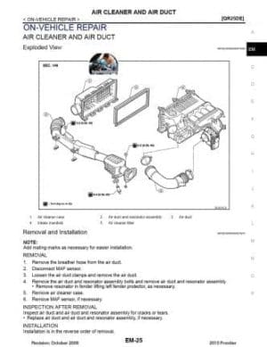 Frontier D40 Workshop Manual - Tutalleronline - 5