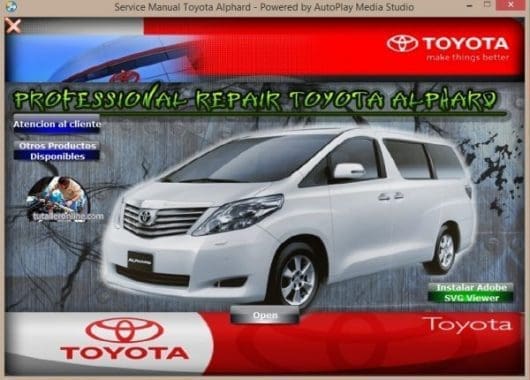 TOYOTA ALPHARD 2008-2015 - Tutalleronline - 1