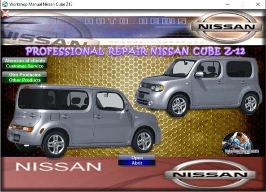Manual De Taller Y Reparacion Nissan Cube Z12 2009-2014 nissan cube z12 - tutalleronline.com - 1