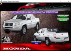 HONDA RIDGELINE 2006 - 2008 - Tutalleronline - 1