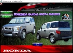 HONDA ELEMENT 2003 - 2006 - Tutalleronline - 1