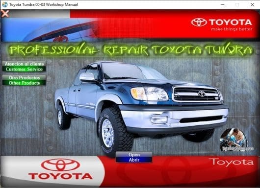 Toyota Tundra 2000–2006 - Tutalleronline