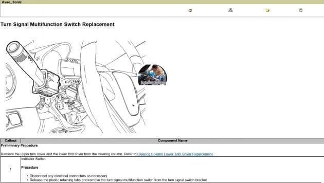 Workshop manual CHEVROLET SONIC / NEW AVEO 2012 – 2016 - Tutalleronline - 4