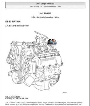 DODGE NITRO R / T 2007 - 2011 - Tutalleronline - 2