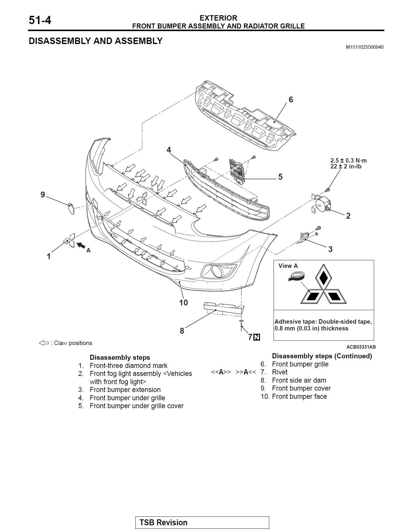 Mitsubishi Mirage Workshop Manual 2012-2015 - Tutalleronline - 5