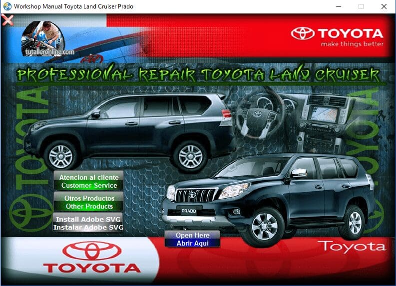 Toyota Land Cruiser Prado J150 2009-2013 - Tutalleronline