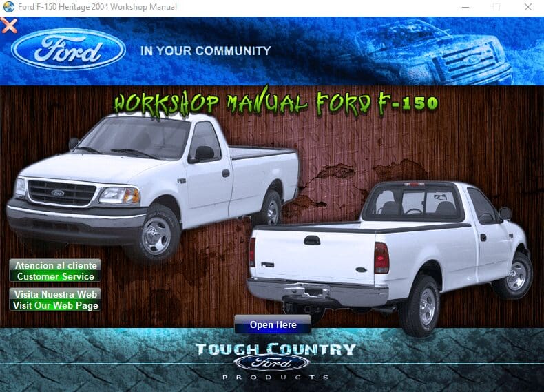 Ford F-150 Heritage Workshop Manual - Tutalleronline - 1