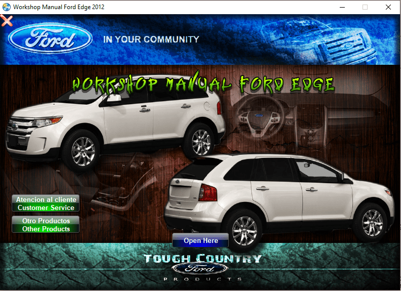 Ford Edge Workshop Manual - Tutalleronline