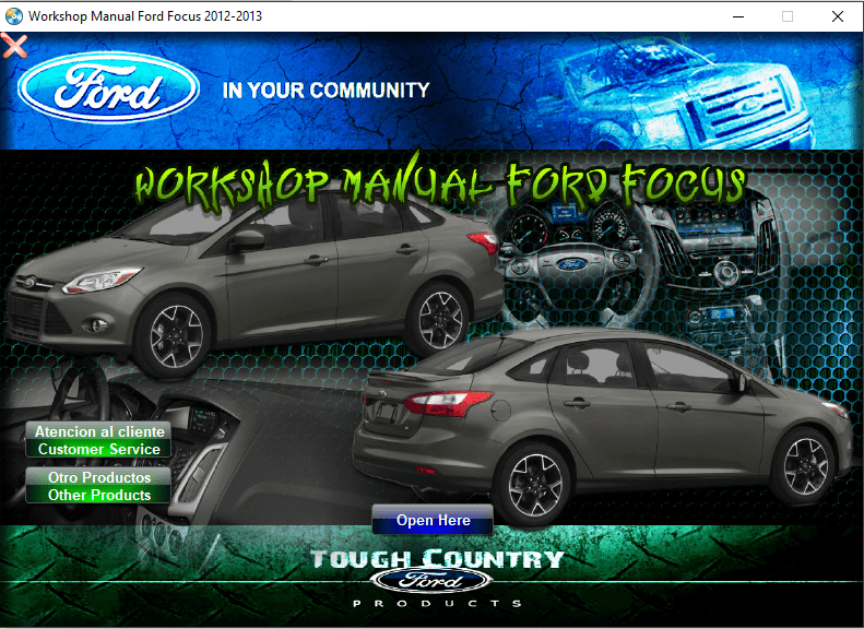 Manual Ford Focus 2012–2013 - Tutalleronline