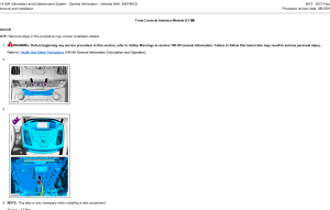 Ford Focus 2012-2013 workshop manual - Tutalleronline - 3