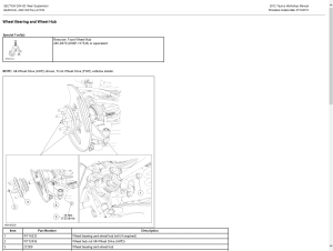 Ford Taurus 2012 workshop manual - Tutalleronline - 2