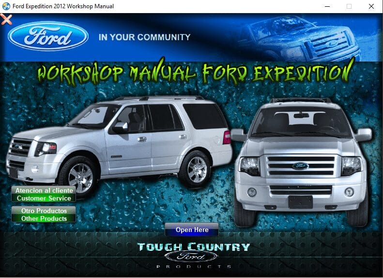 Ford expedition 2011-2013 workshop manual - Tutalleronline - 1