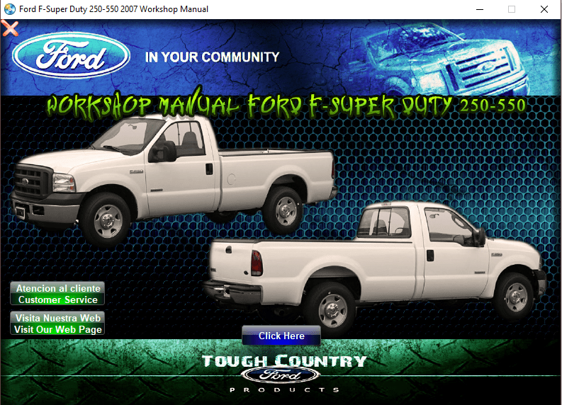 Manual de Taller Ford Super Duty 2005–2007 Ford F-Series Super Duty F-250 F-350 F-450 Workshop Manual - Tutalleronline