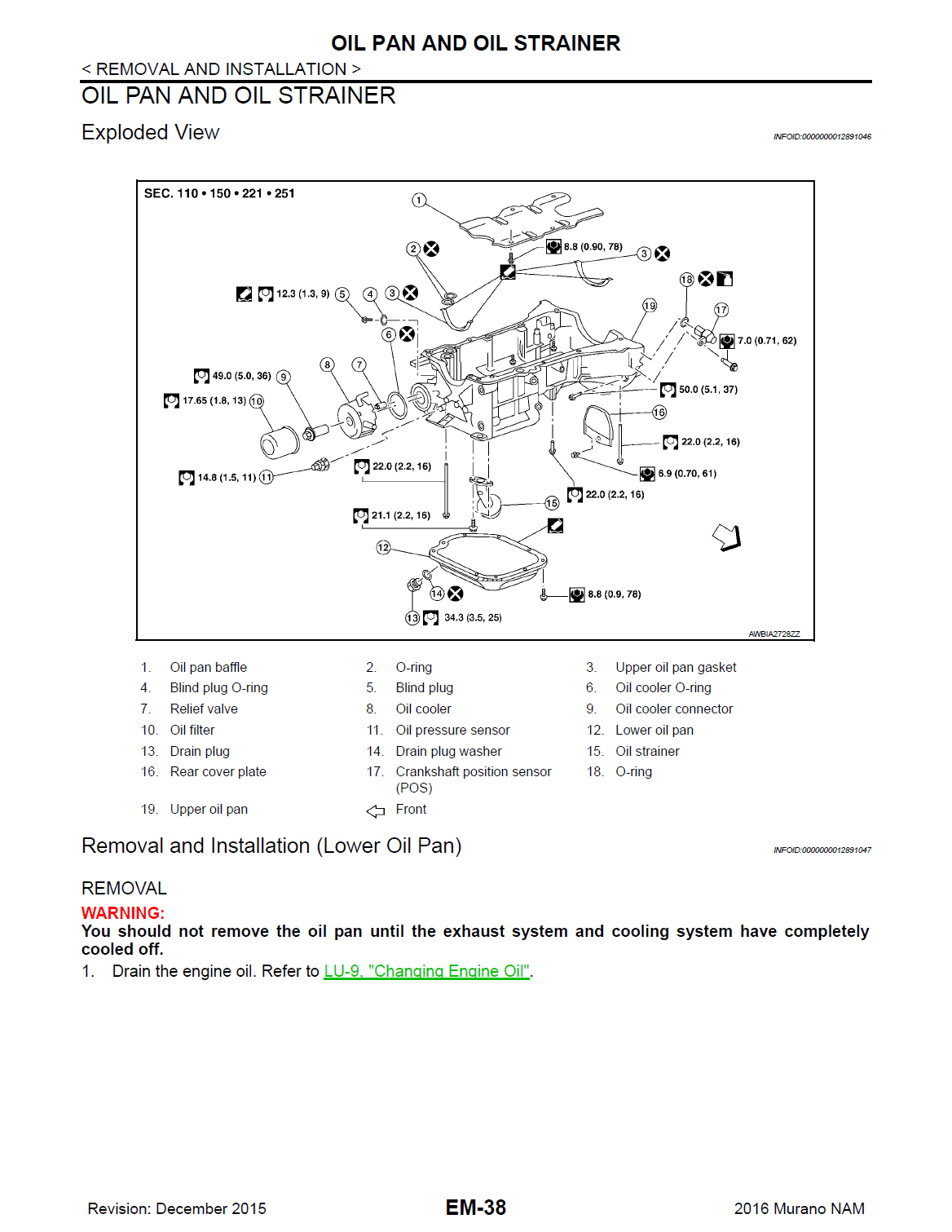 Nissan Murano Z52 workshop manual - Tutalleronline - 3