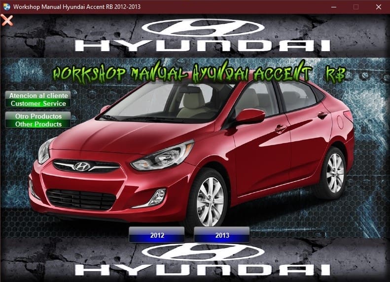 Hyundai Accent RB 2012-2013 Workshop Manual - Tutalleronline - 1