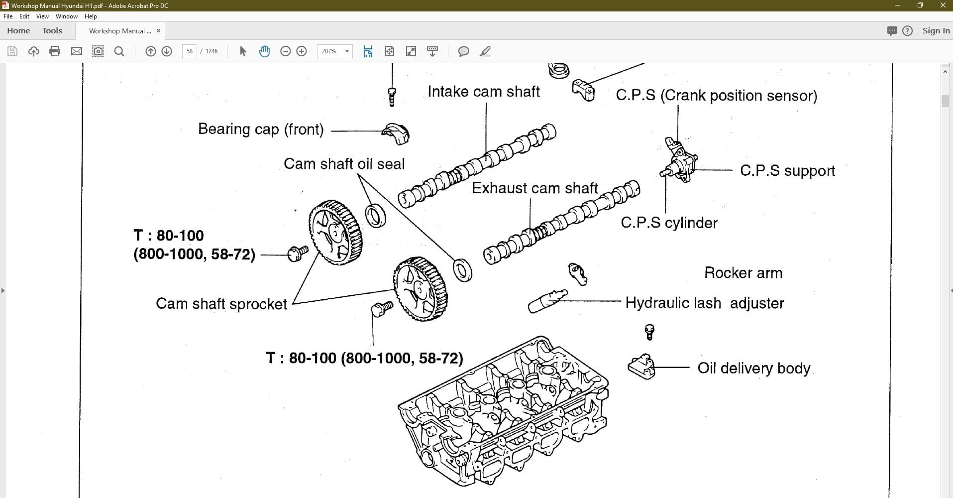 Hyundai H-1 Starex Workshop Manual 2000-2003 - Tutalleronline - 2