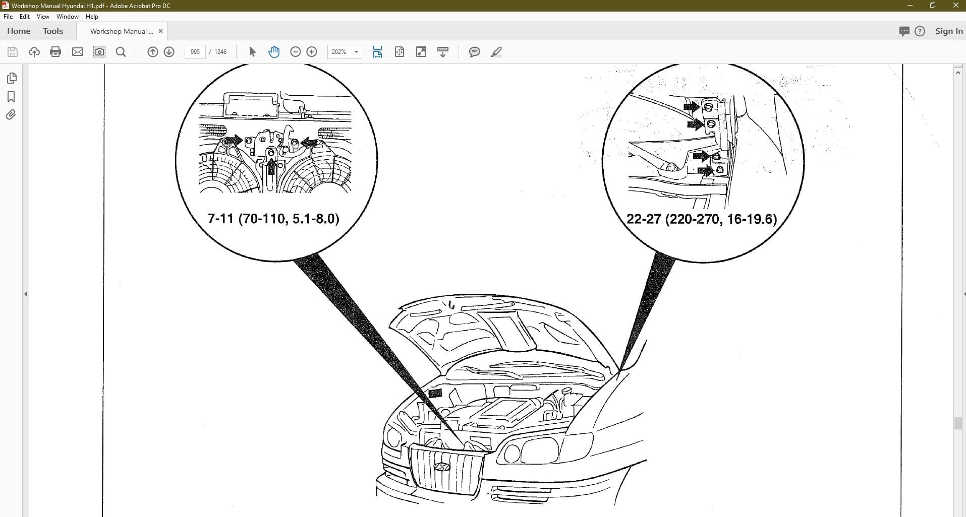 Hyundai H-1 Starex Workshop Manual 2000-2003 - Tutalleronline - 5