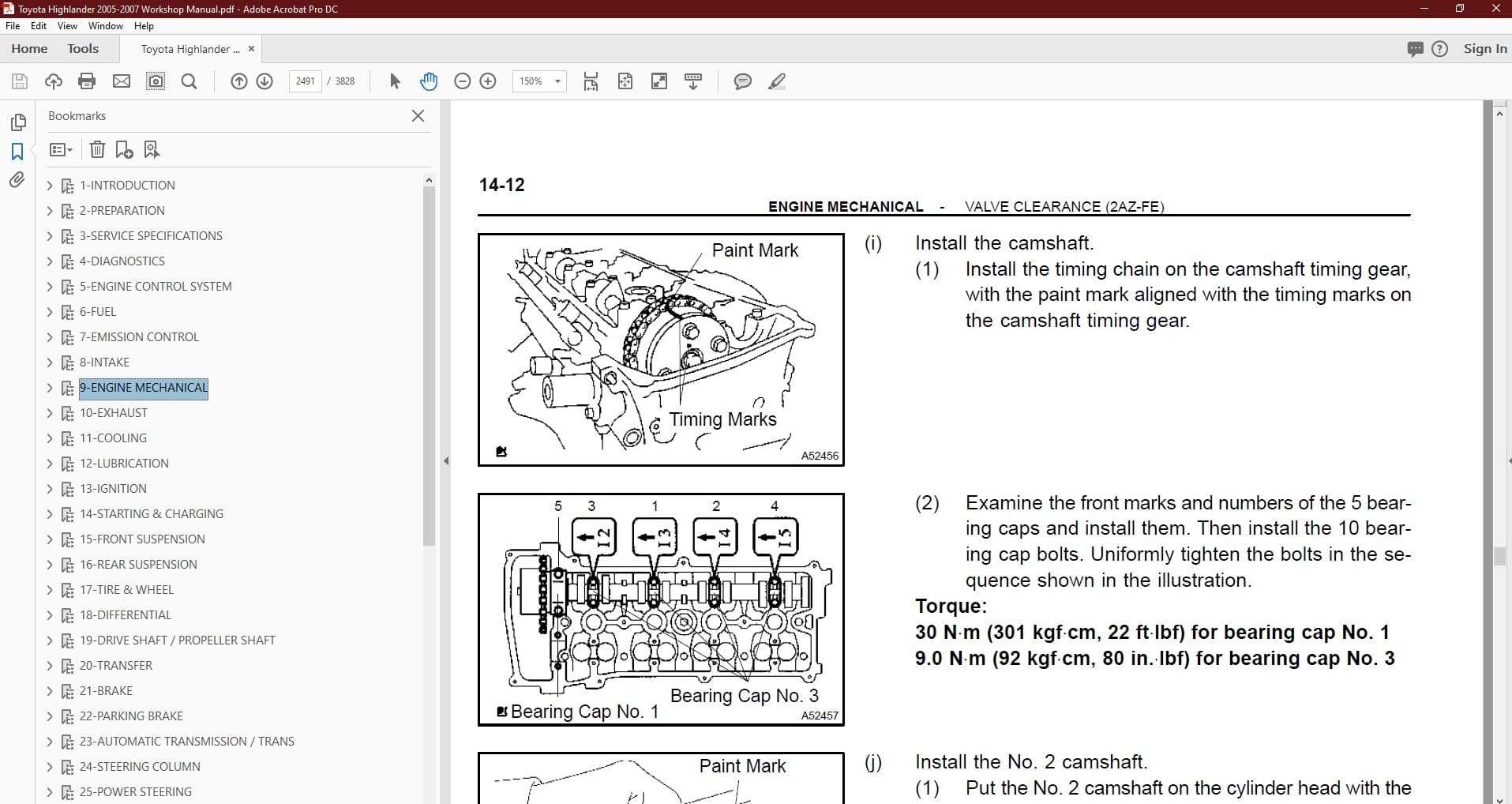 Toyota Highlander 2005-2007 Workshop Manual - Tutalleronline - 4