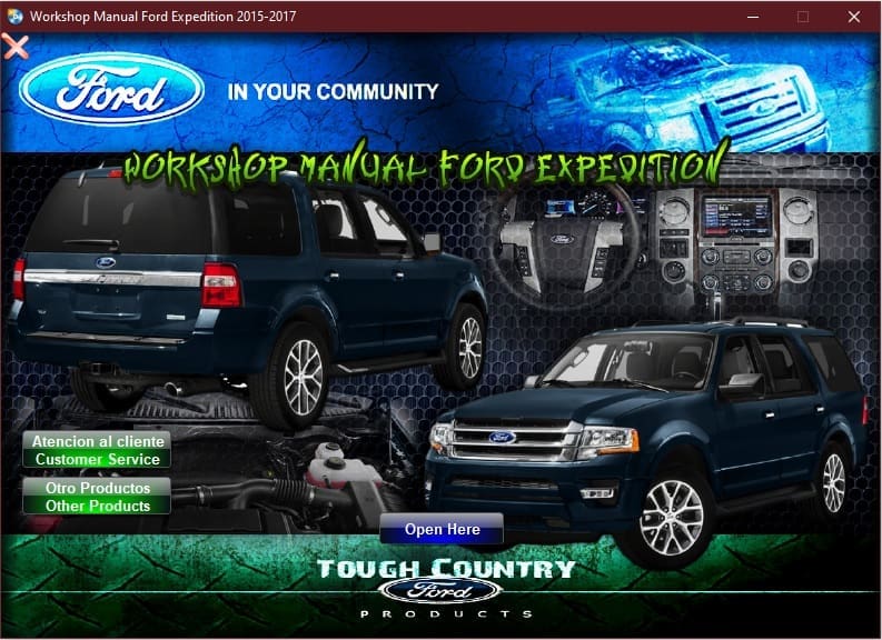 Manual de Reparación Ford Expedition 2015–2017 - Tutalleronline
