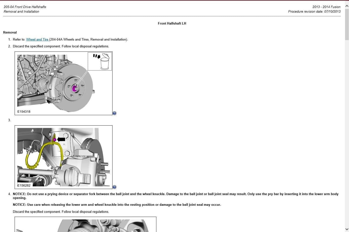 Ford Fusion 2014 Workshop Manual - Tutalleronline - 2