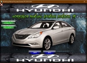 Hyundai Sonata YF 2010-2014 Workshop Manual - Tutalleronline - 1