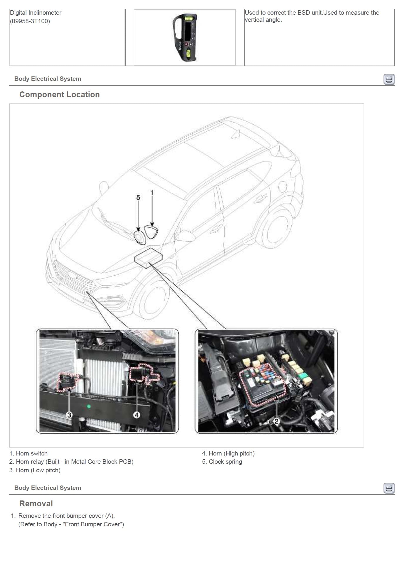 Hyundai Tucson TL 2015-2018 Workshop manual - Tutalleronline - 5