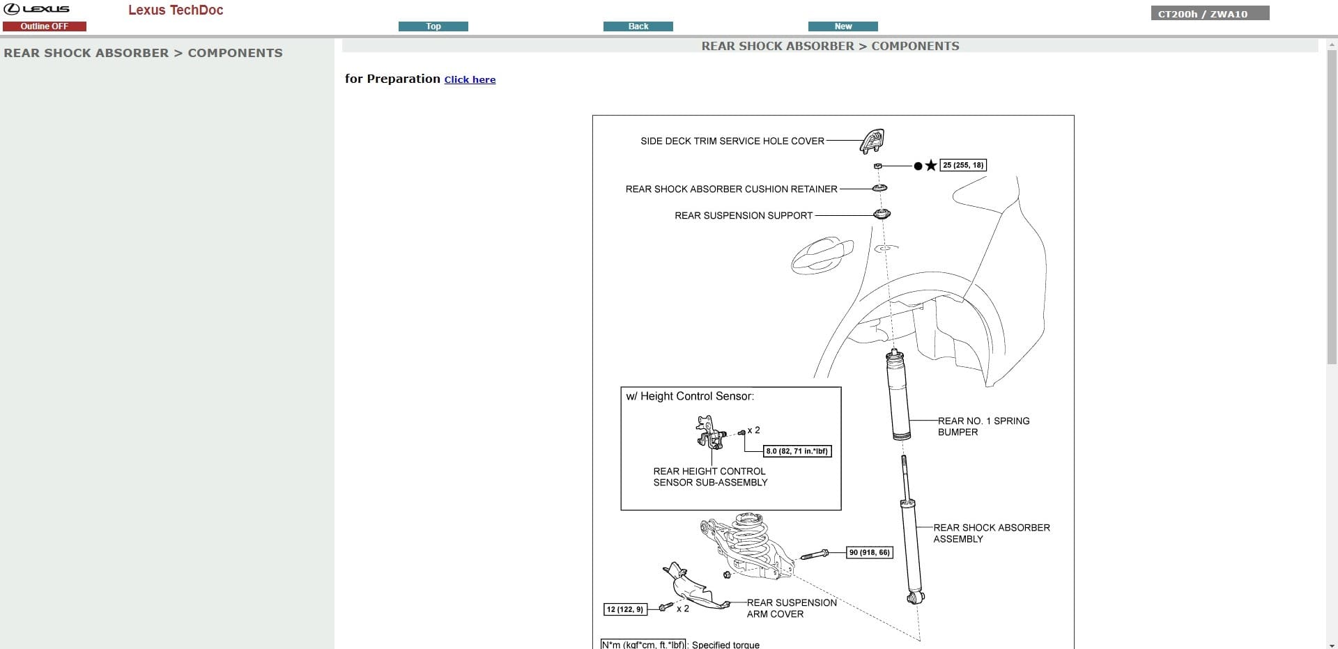 LEXUS CT200H 2011-2013 Workshop Manual - Tutalleronline - 2