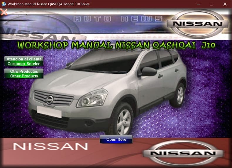 Nissan Qashqai J10 Workshop manual - Tutalleronline - 1 Nissan Qashqai J10 Workshop manual - Tutalleronline - 1
