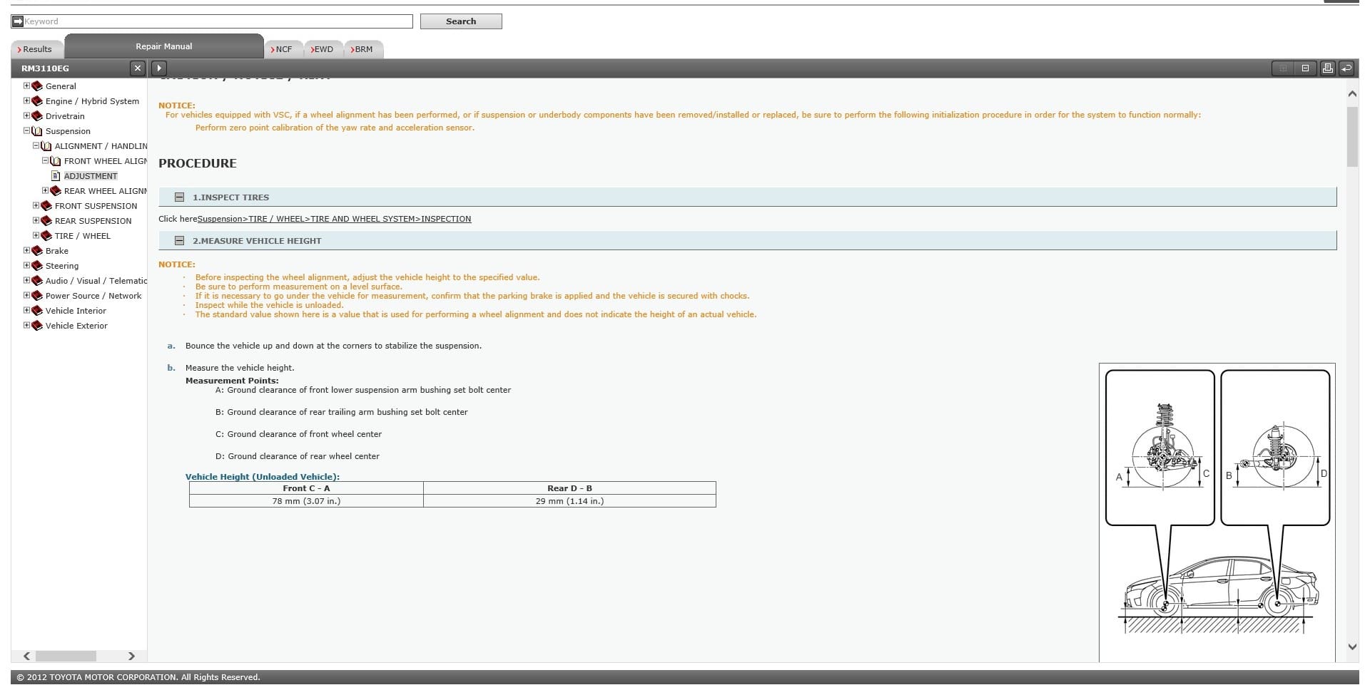 Toyota Corolla 2014-2017 workshop manual - tutalleronline - 6